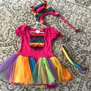 Rainbow Sock Monkey Halloween Costume